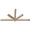 Ekena Millwork Kennewick Smooth Timber Gable Bracket, Douglas Fir, 72"W x 36"H x 3 1/2"D x 3 1/2"F, 12/12 Pitch GBW072X36X0404KEN00SDF - alternate 4